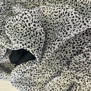 Sienna Sky Black and White Mini Skirt